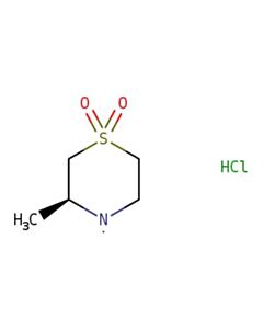 Astatech (S)-3-METHYL-THIOMORPHOLINE 1,1-DIOXIDE HCL; 1G; Purity 95%; MDL-MFCD31719039
